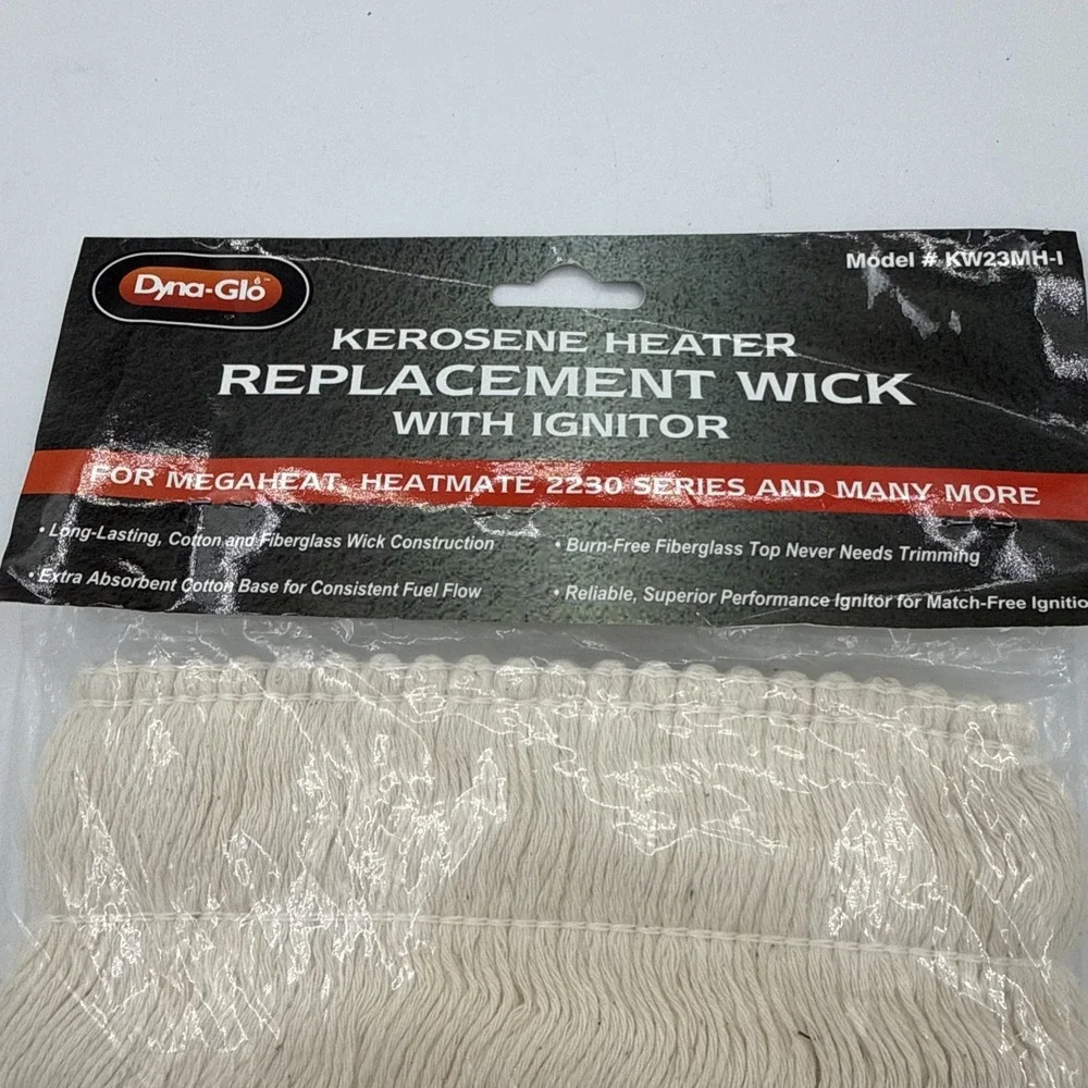 Dyna-Glo KW23MH-I Kerosene Heater Replacement Wick and Igniter Megaheat HeatMate